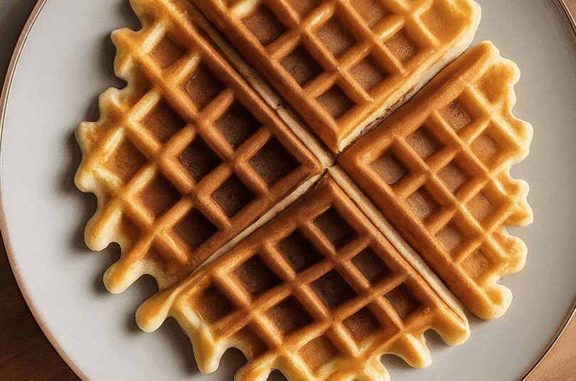 Klassische Belgische Waffeln