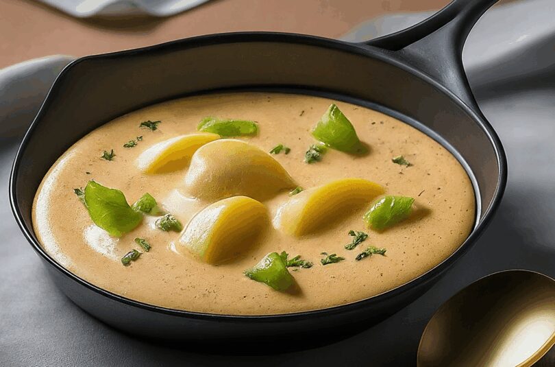 Klassische cremige Sahnesauce