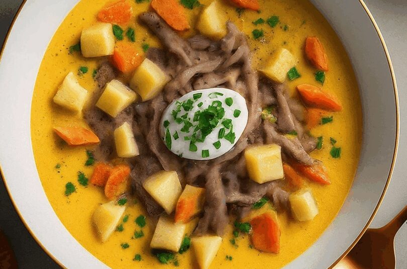 Klassische Flädlesuppe