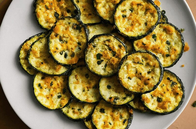 Knusprige Zucchini Chips