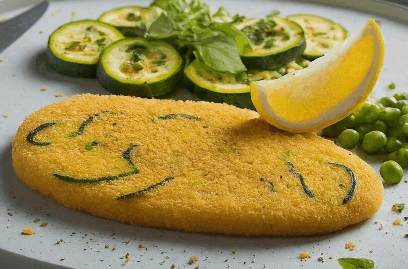 Knusprige Zucchinischnitzel
