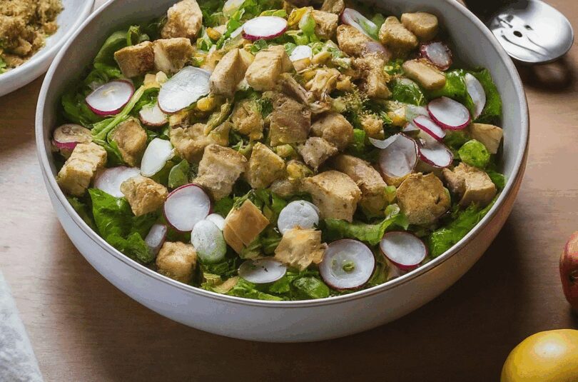 Knuspriger Brotsalat