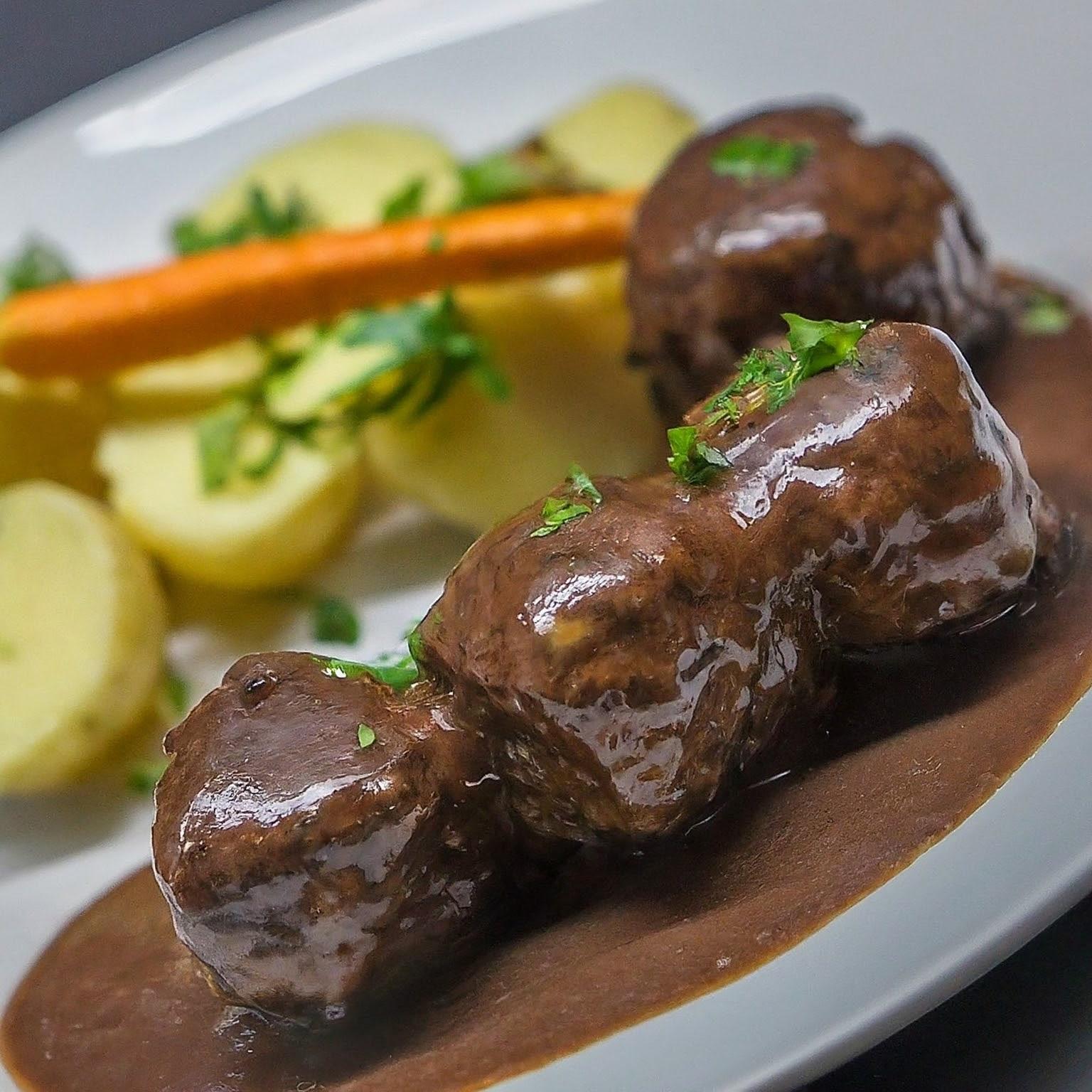 Koettbullar-mit-Brauner-Sauce Köttbullar mit Brauner Sauce