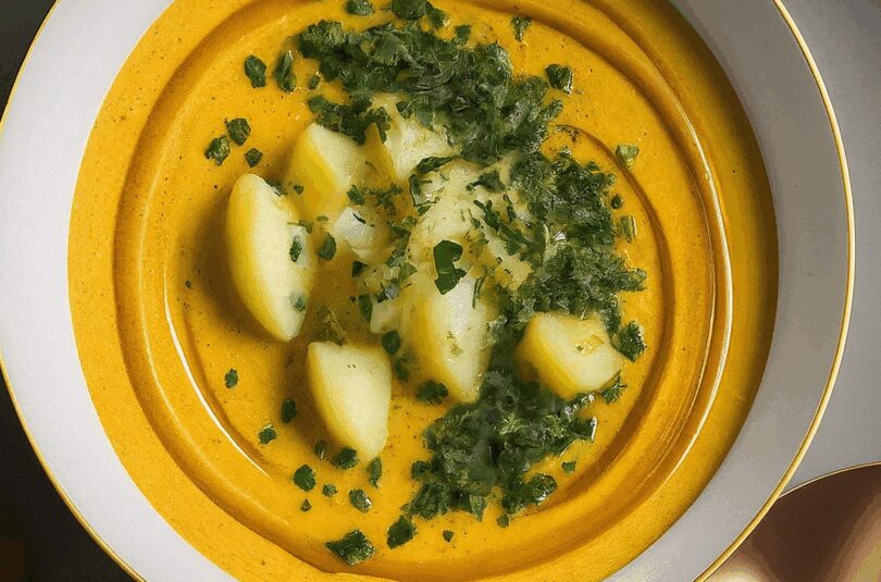 Kohlrabisuppe mit Kartoffeln