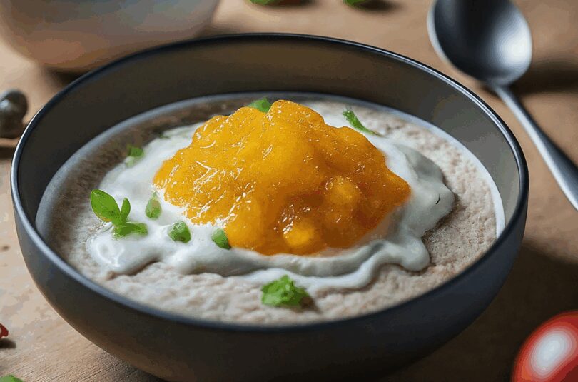 Konjakreis – Low Carb Milchreis mit Konjakreis