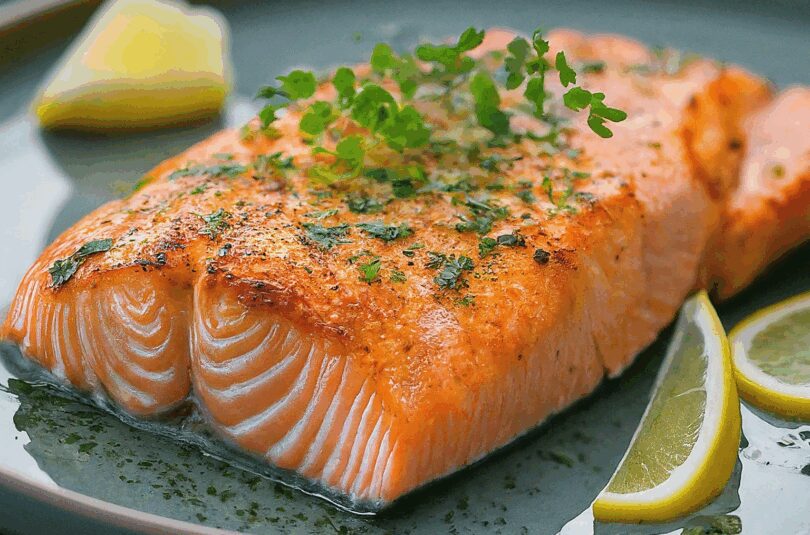 Lachs Aus Dem Airfryer – Marinierter Lachs Aus Der Heissluftfritteuse