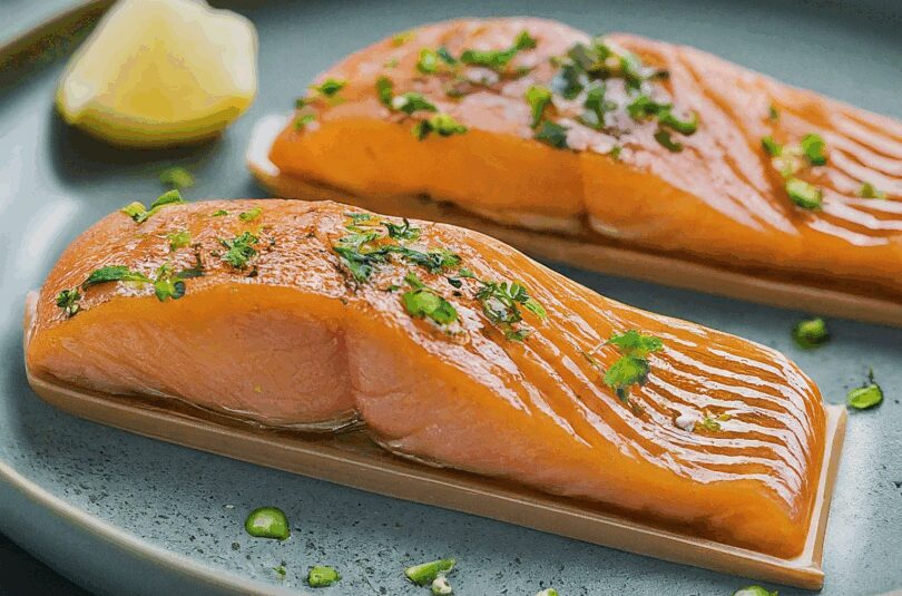 Lachs In Heißluftfritteuse – Marinierter Lachs Aus Der Heissluftfritteuse