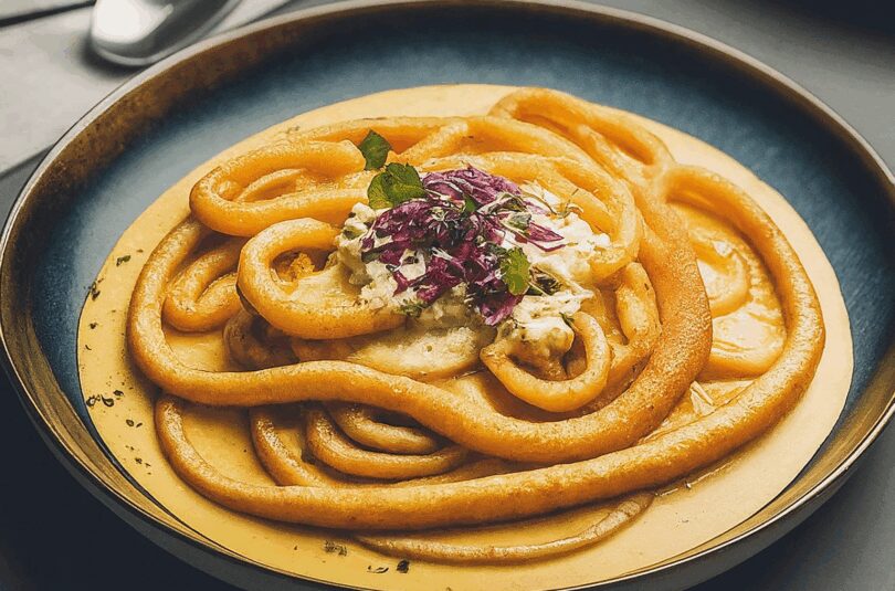 Langos Teig – Ungarische Langos mit Knoblauchcreme und Käse