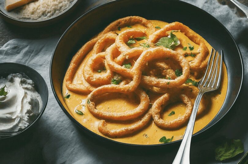 Langos – Ungarische Langos mit Knoblauchcreme und Käse