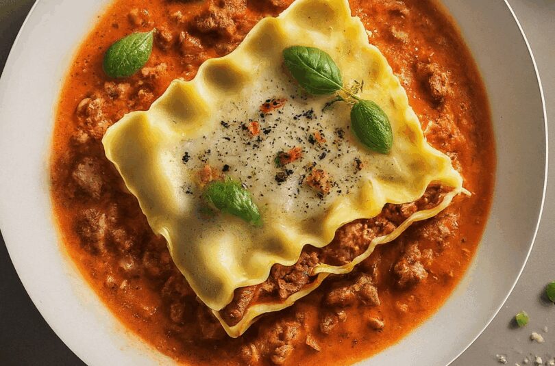 Lasagne Suppe – Schnell und einfach