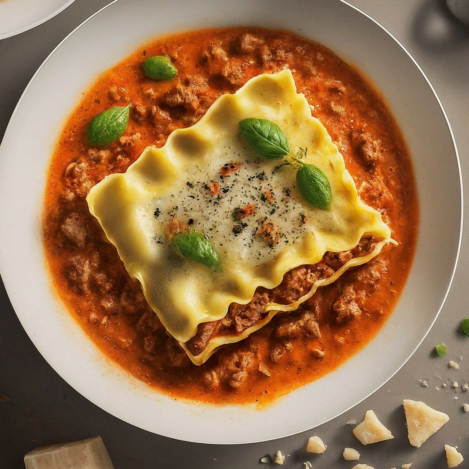 Lasagne-Suppe-–-Schnell-und-einfach Lasagne Suppe – Schnell und einfach