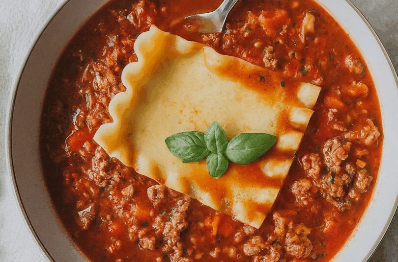 Lasagnesuppe Rezept – Lasagnesuppe