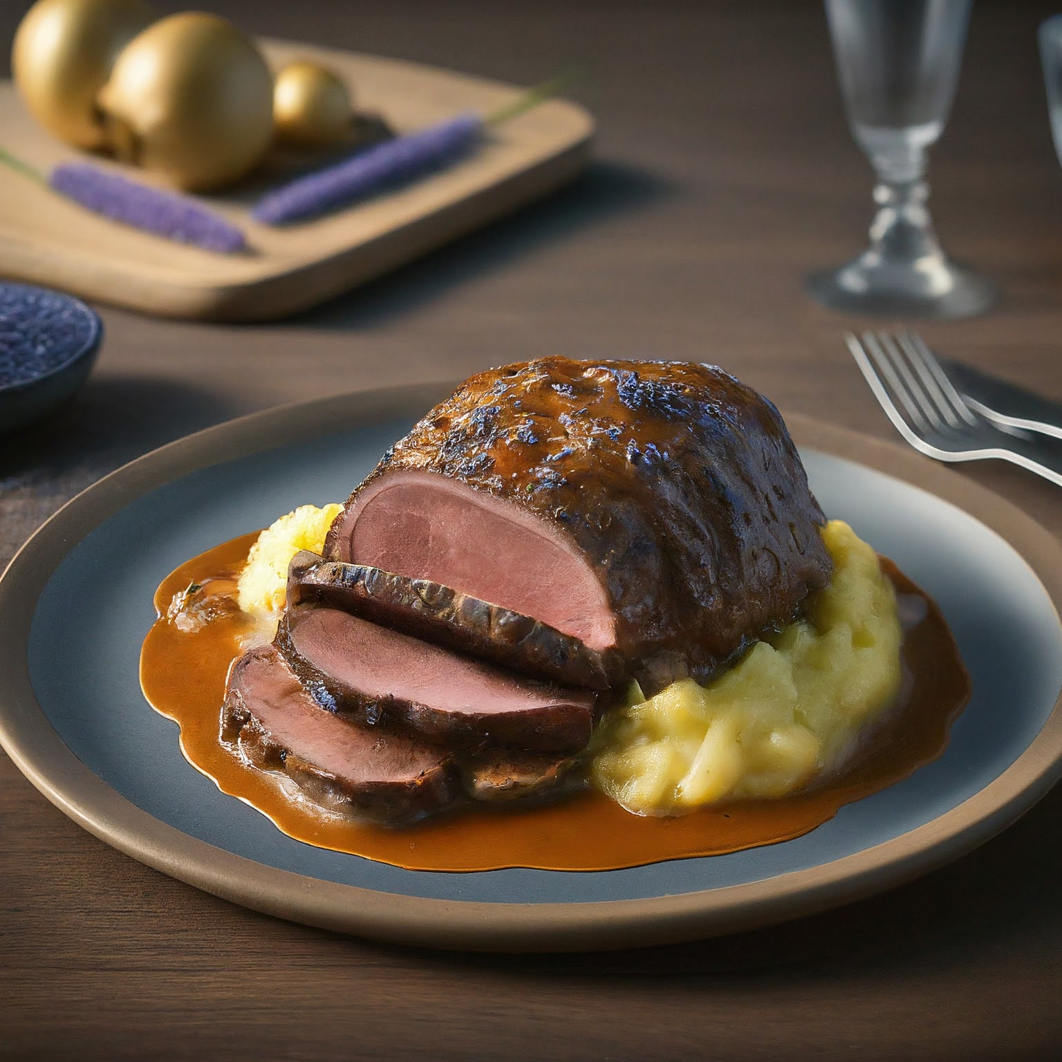 Lavendulas-Oberbayrischer-Schweinsbraten Lavendulas Oberbayrischer Schweinsbraten