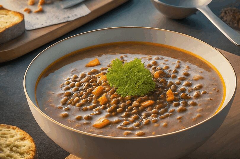 Linsen Suppe – Feine Linsensuppe