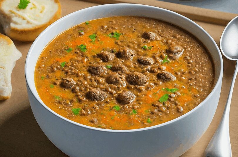 Linsensuppe Rezept Oma – Omas Linsensuppe Mit Wiener Wuerstchen