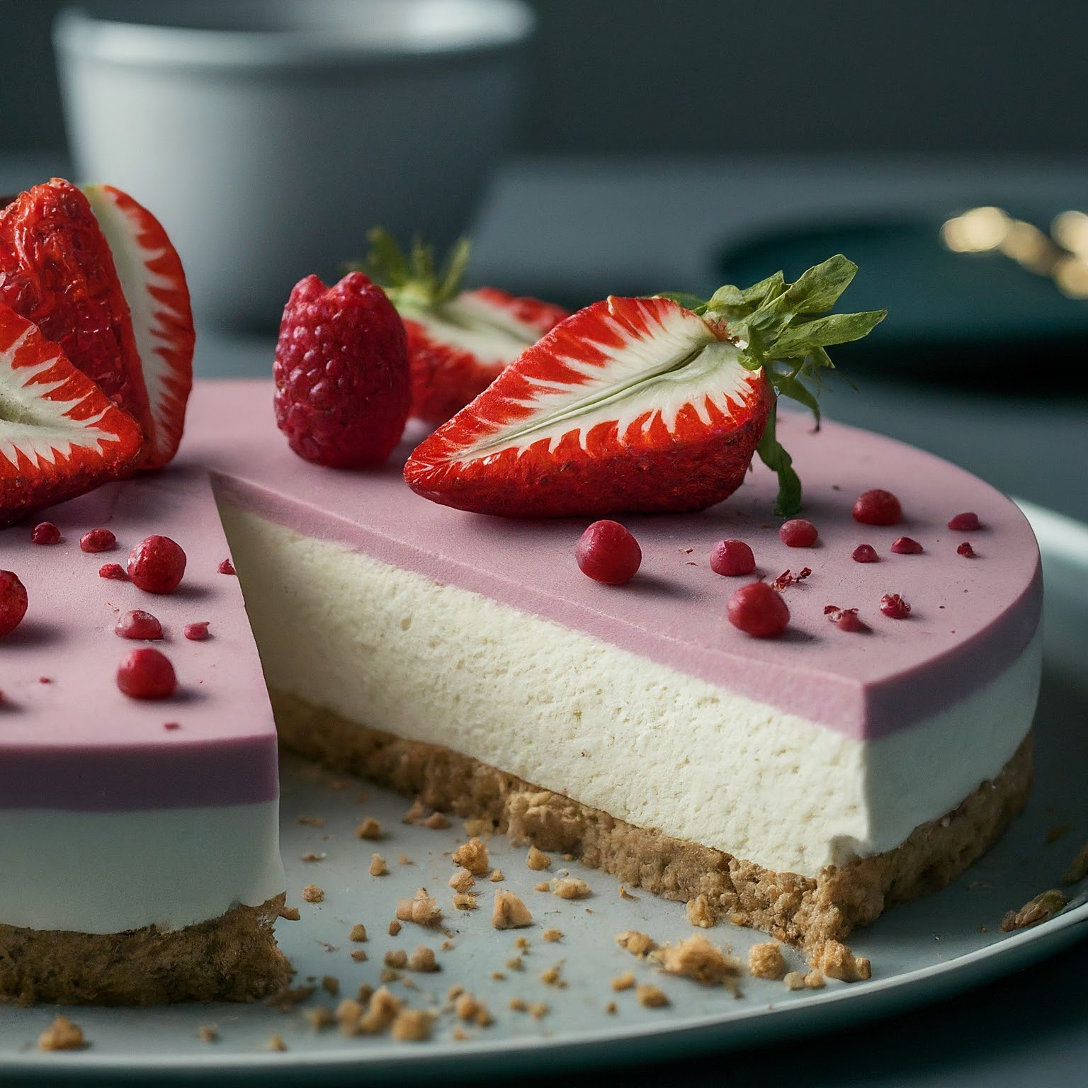 Lotus-Kaesekuchen-–-No-Bake-Lotus-Cheesecake Lotus Käsekuchen – No Bake Lotus Cheesecake
