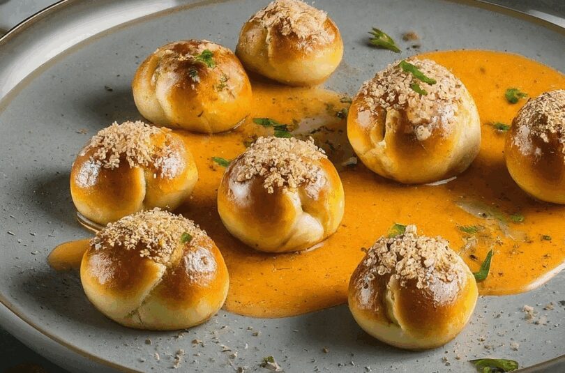 Luftige Buchteln mit Marmeladenfüllung