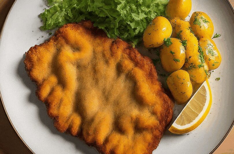 Mailänder Schnitzel – Schnitzel Mailaender Art
