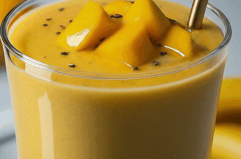 Mango Smoothie – Mango Bananen Smoothie