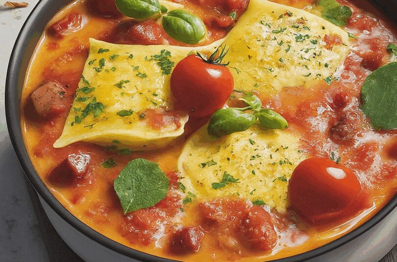 Maultaschenauflauf Rezept – Maultaschenauflauf Nach Italienischer Art