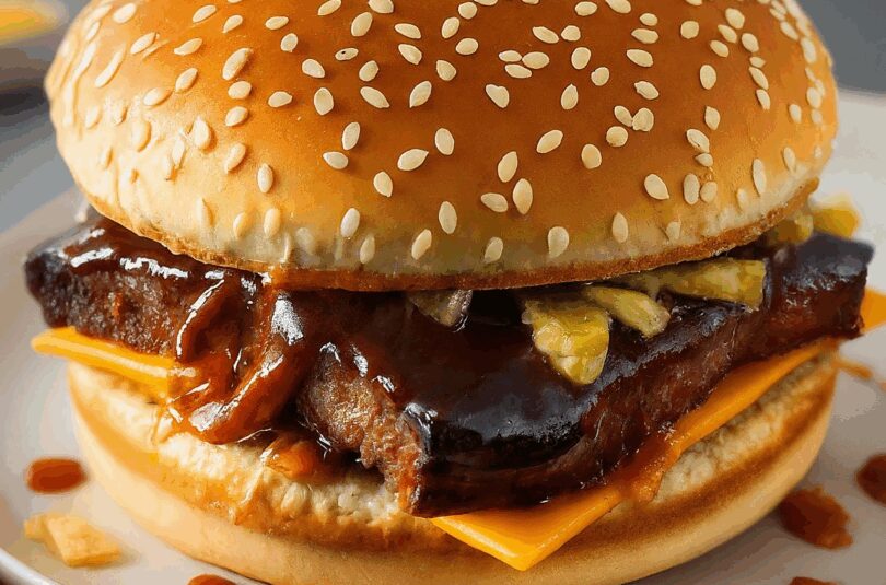 McRib Selber Machen – Amerikanische McRib Sandwiches