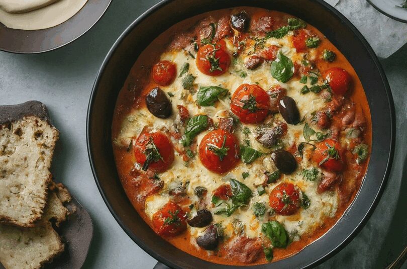 Mediterrane Pfanne aus dem Ofen – Einfach & Lecker