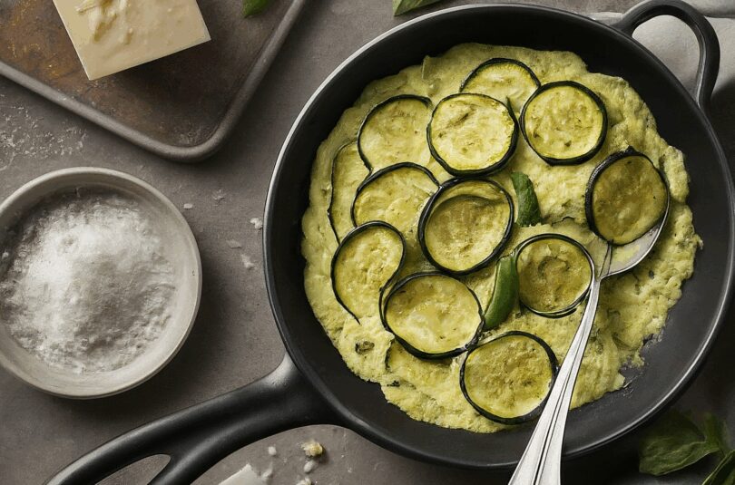 Mediterrane Zucchini Pfanne