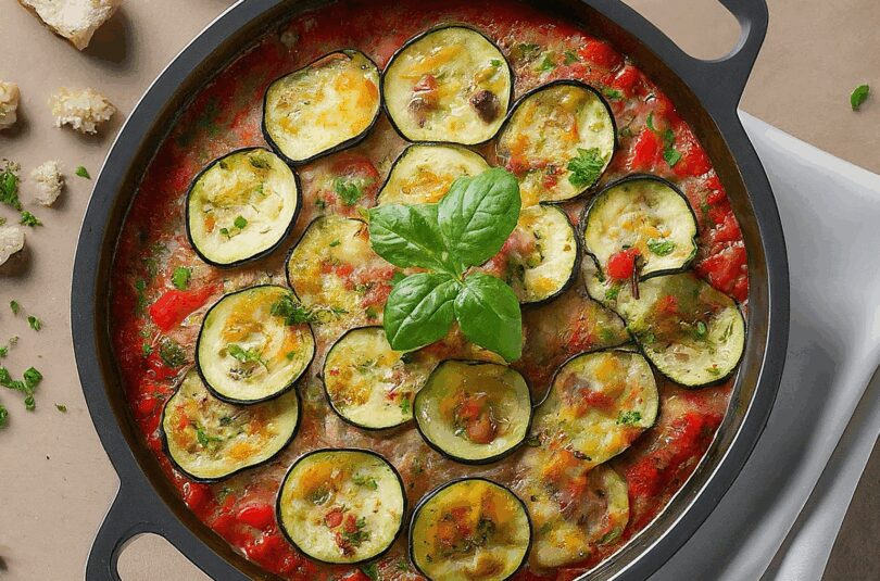 Mediterrane Zucchini-Pfanne mit Maggi Fix