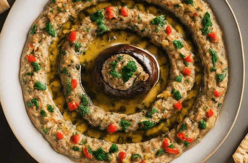 Mediterraner Auberginen Dip