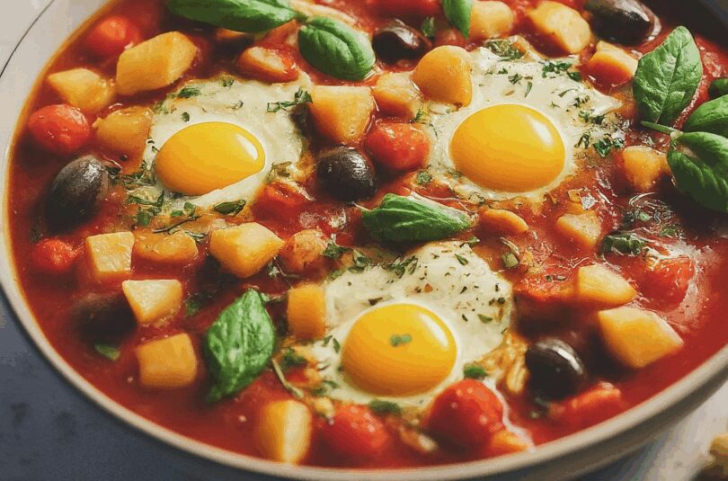 Mediterranes Ofengemüse nach dem Backofen Anschließen