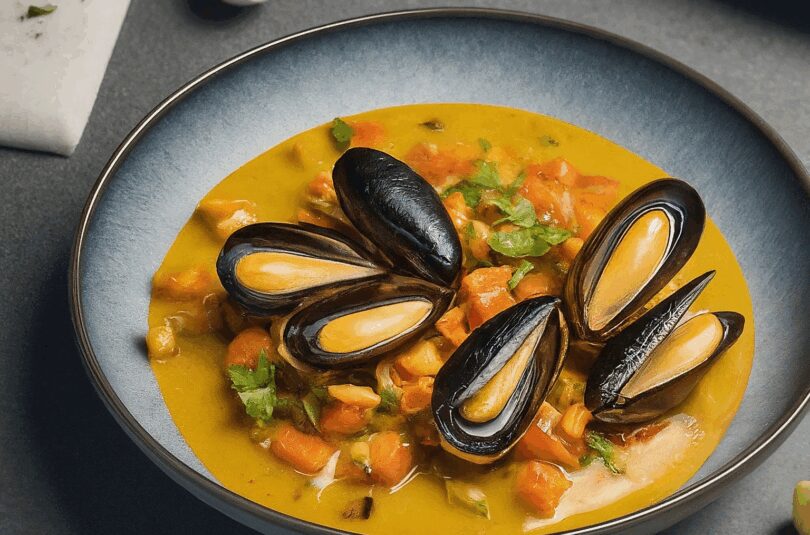 Miesmuscheln Rezept – Miesmuscheln In Pikantem Gemüsesud