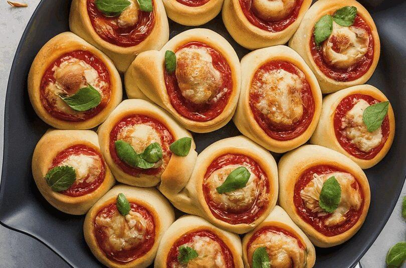 Mini-Pizzaschnecken – der perfekte Partysnack