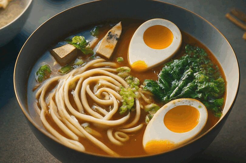 Miso Ramen – Würzige Nudelsuppe
