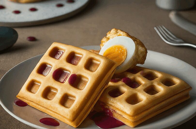 Mit-den-Waffeln-einer-Frau-heute-–-Eierkuchen Mit den Waffeln einer Frau heute – Eierkuchen