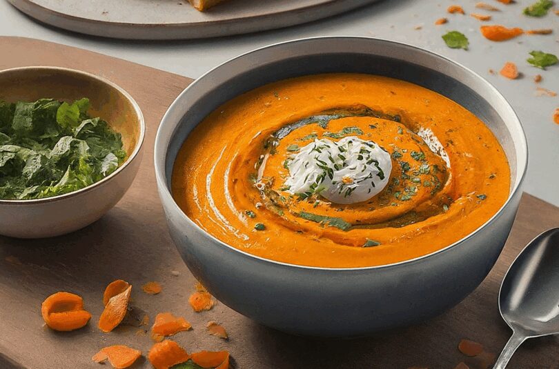 Morosche Suppe – Cremige Karottensuppe mit marokkanischem Flair