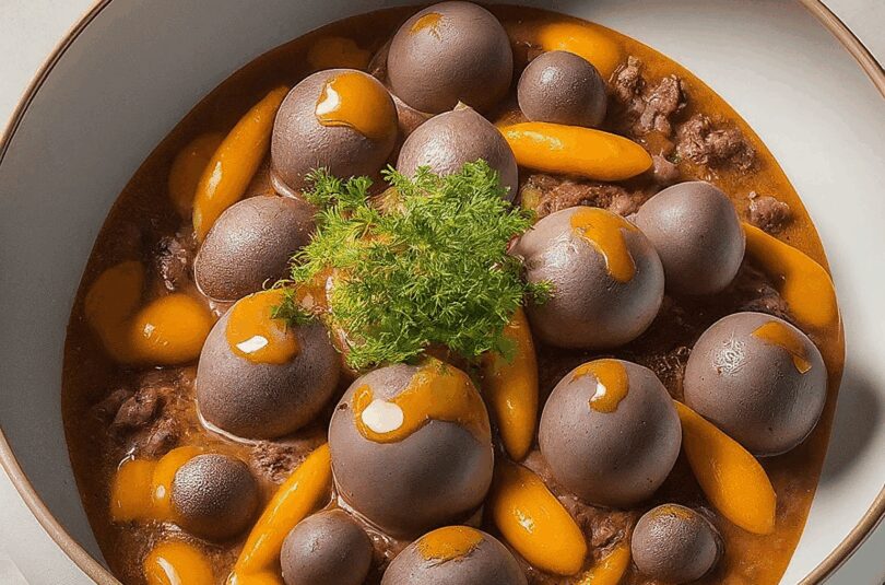Mungobohnenkeimlinge mit Hackfleisch