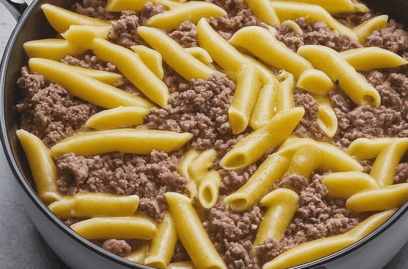 Nudel Hack Auflauf – Nudel Hackfleisch Auflauf