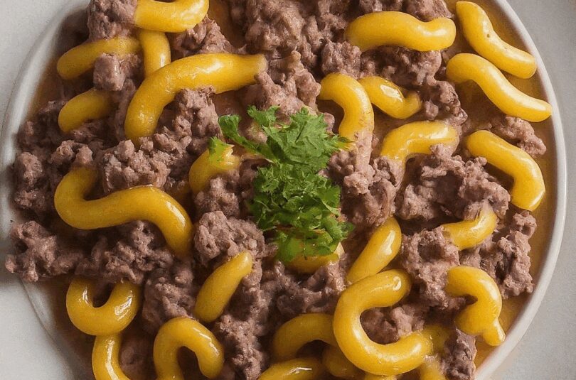 Nudel-Hackfleisch-Auflauf