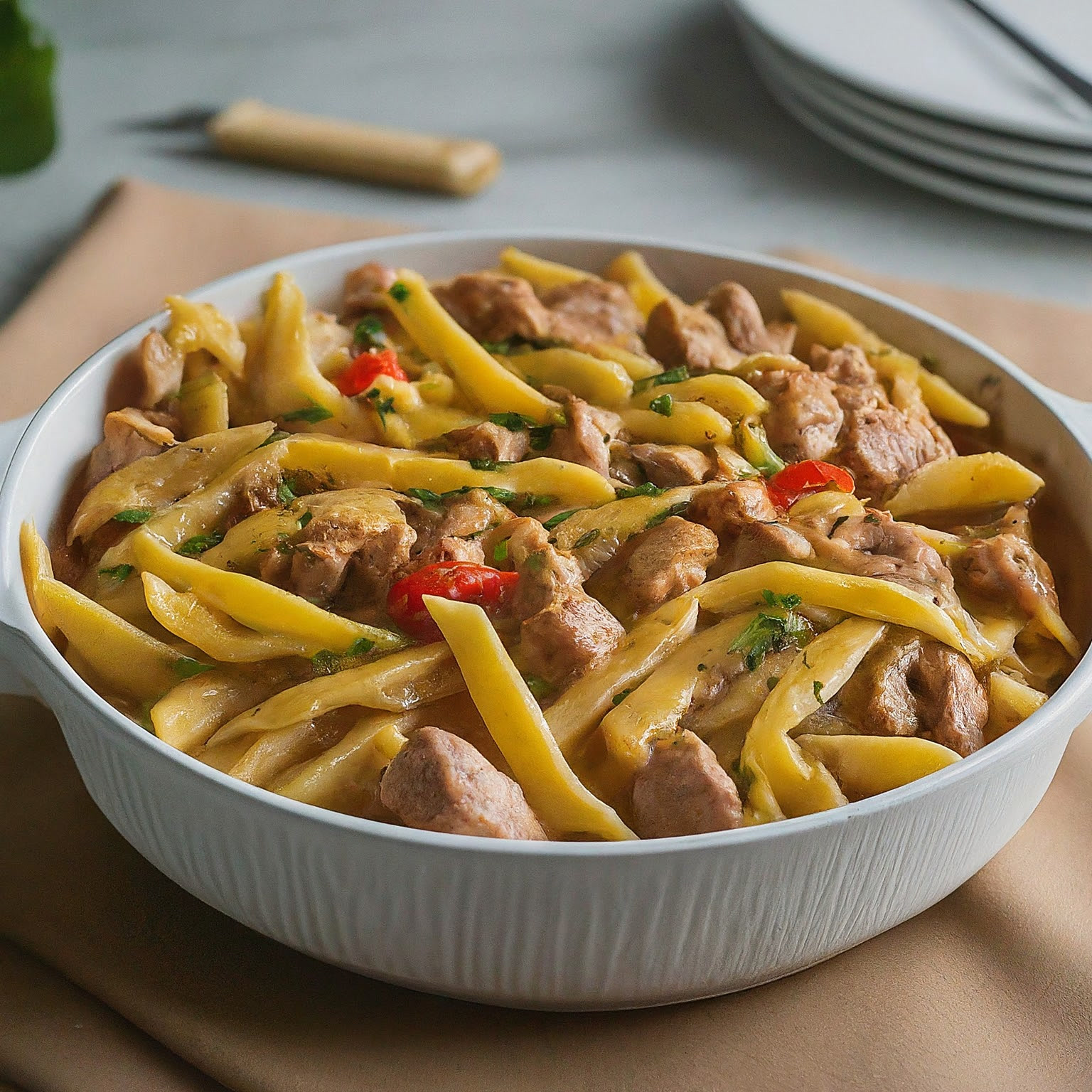 Nudel-Schinken-Auflauf-–-Der-Beste-Nudel-Schinken-Auflauf Nudel Schinken Auflauf – Der Beste Nudel Schinken Auflauf