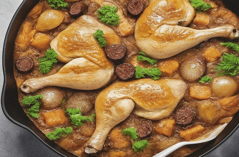 Nudelauflauf Mit Hähnchen – Altbaerlis Huehnchen Nudelauflauf