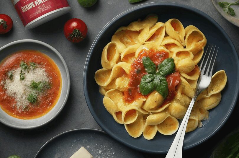 Nudeln mit Tomatensoße – Ein Klassiker neu interpretiert
