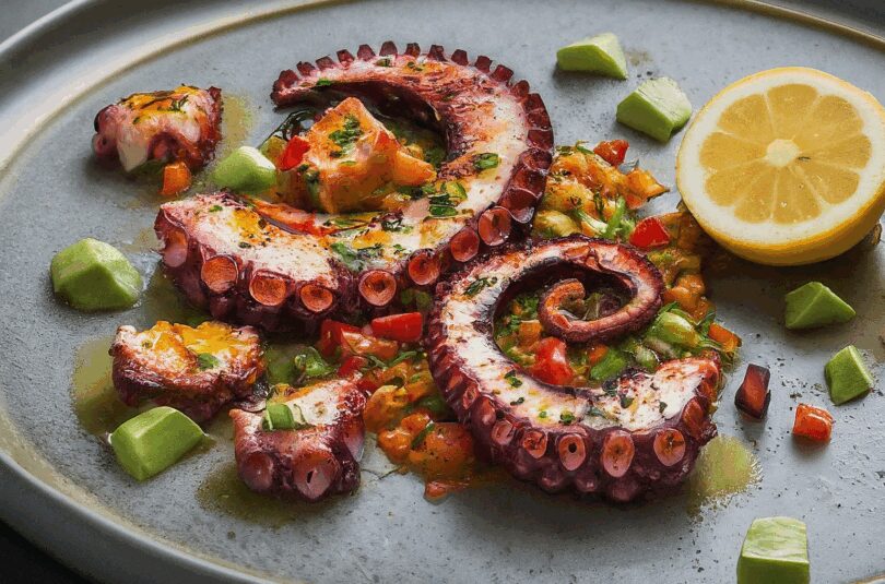 Octopus Grillen – Pulpo vom Grill nach Dscho