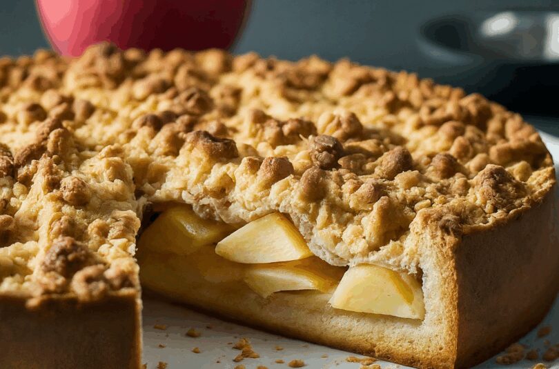 Omas Apfelkuchen mit Streuseln