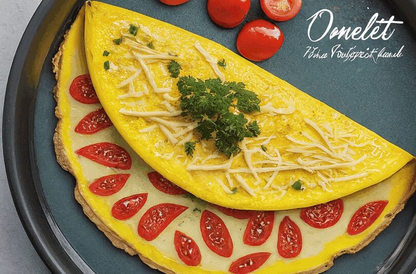 Omelett-–-Omelett-Mit-Kaese-Und-Tomaten Omelett – Omelett Mit Käse Und Tomaten
