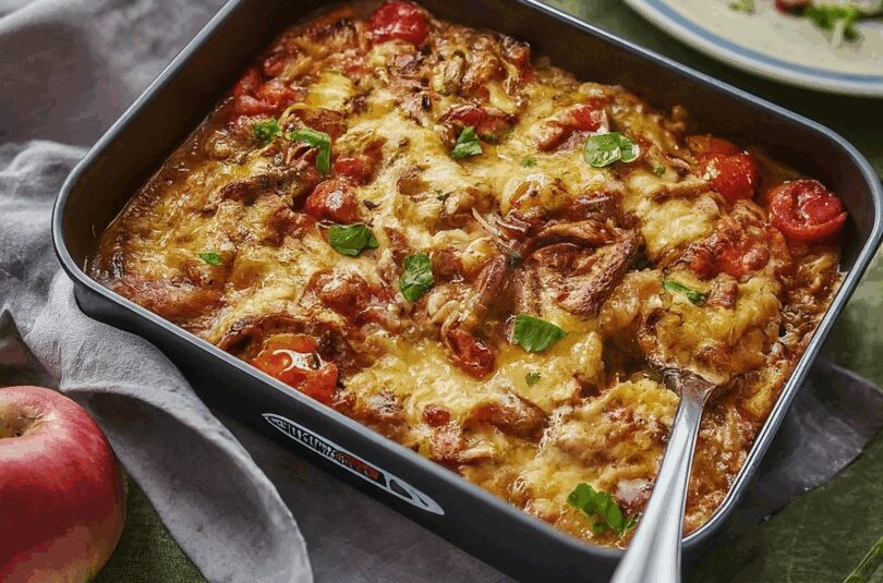 Omnia Backofen Rezepte – Nudelauflauf im Omnia Camping Backofen