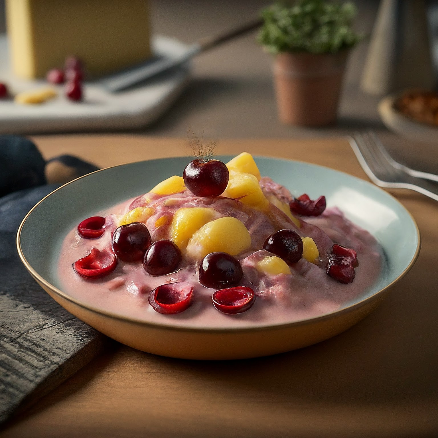 Ostalgie-pur-DDR-Kaltschale-mit-Beeren-oder-Kirschen Ostalgie pur: DDR Kaltschale mit Beeren oder Kirschen