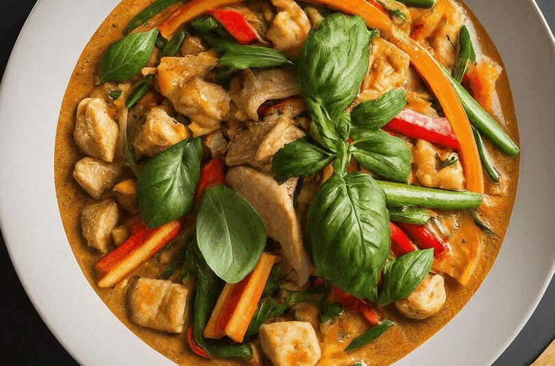 Pad Kra Pao Gai – Würziges Thai-Basilikum-Huhn