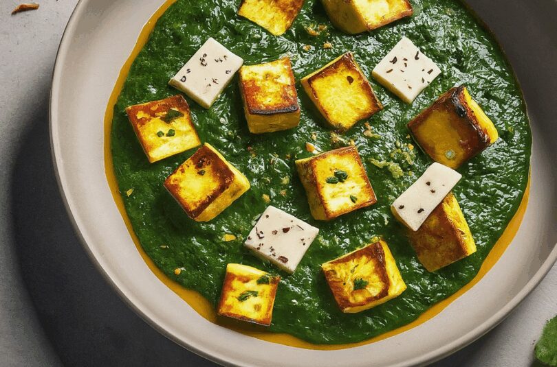 Palak Paneer Rezept – Cremiger Indischer Spinat mit Käse