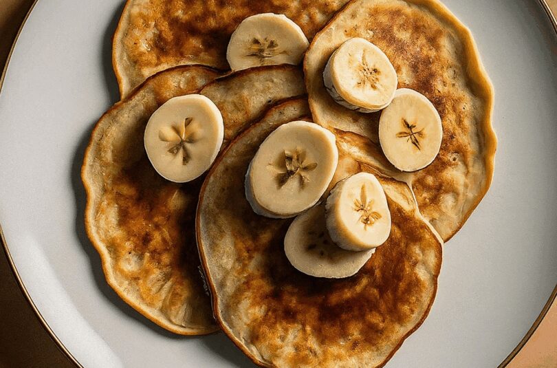 Pancakes-Banane-–-Bananen-Pancakes Pancakes Banane – Bananen Pancakes