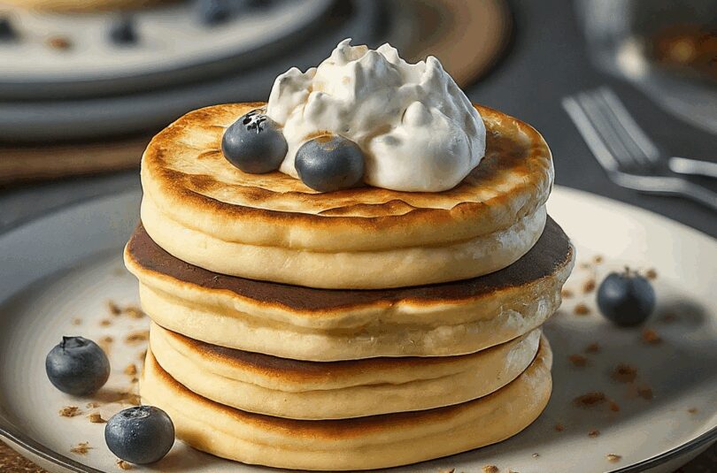 Pancakes-mit-Quark-–-Fluffige-Quark-Pancakes Pancakes mit Quark – Fluffige Quark Pancakes